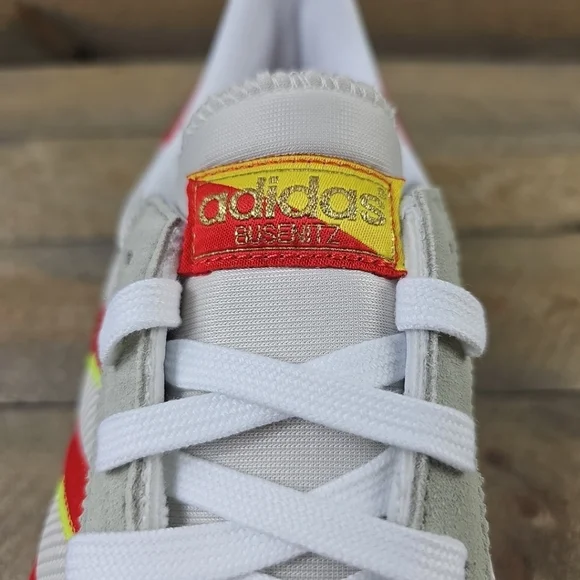 adidas Originals Busenitz Vintage Men's Shoes Suede Upper Feather Grey/Red - Picture 10 of 12